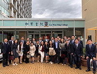 Participants of the Tsinghua University Executive Programme on Higher Education Management 2019 take a group photo